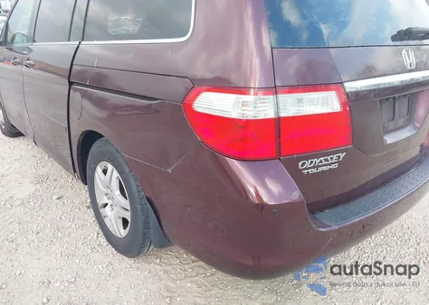 2007 Honda Odyssey Touring из США, поврежденный, VIN 5FNRL38867B056224